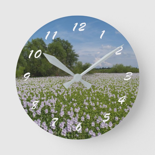 Reloj Redondo Mediano 12 Number Choices to Choose From Scenic Clock (Anverso)