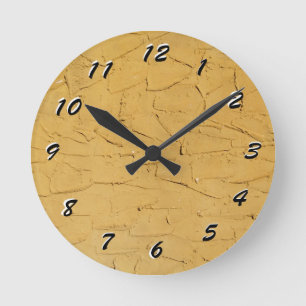 Reloj Redondo Mediano 12 Number Choices to Choose --Golden Clock