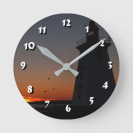 Reloj Redondo Mediano 12 opciones numéricas a elegir -faro-reloj