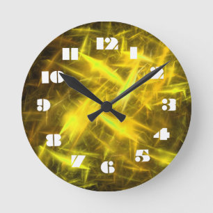 Reloj Redondo Mediano 12 opciones numéricas para elegir -Electricidad-Re
