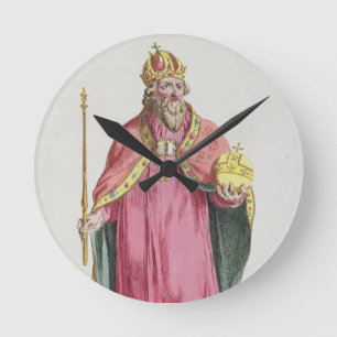 Reloj Redondo Mediano 1368-1437) emperadores romanos santos de Sigismund