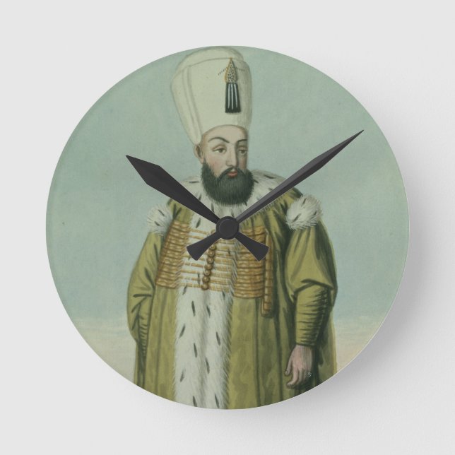 Reloj Redondo Mediano 1546-95) sultanes III de Amurath (Murad) (1574-95, (Anverso)