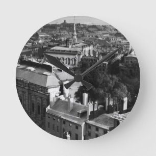 Reloj Redondo Mediano 1859:  A view of Boston looking south