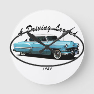 Reloj Redondo Mediano 1954 Bel Air Blue