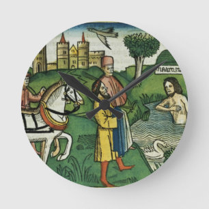 Reloj Redondo Mediano 2 Kings 5 14 The cleansing of Naaman, from the 'Nu