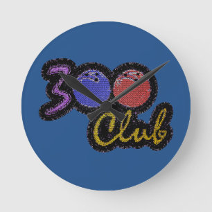 RELOJ REDONDO MEDIANO 300 CLUB PERFECTO JUEGO EN BOWLING