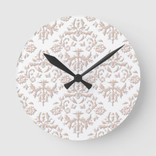 Reloj Redondo Mediano 3D Damasks