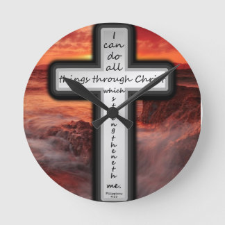 Reloj Redondo Mediano 4:13 de los filipenses