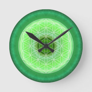 Reloj Redondo Mediano 4 heart chakra green created by Tutti