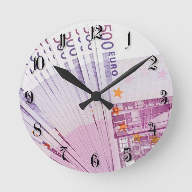 Reloj Redondo Mediano 500 euros (Anverso)