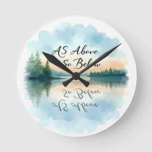 Reloj Redondo Mediano A continuación