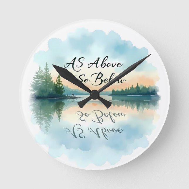 Reloj Redondo Mediano A continuación (Anverso)