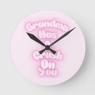 Reloj Redondo Mediano A la abuela le gustas