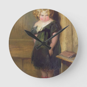 Reloj Redondo Mediano A Naughty Child (oil on canvas)