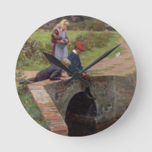 Reloj Redondo Mediano A Nibble, 1914 (oil on panel)