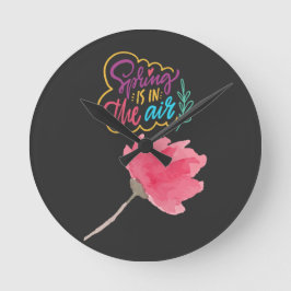 Reloj Redondo Mediano A Spring Visual Series