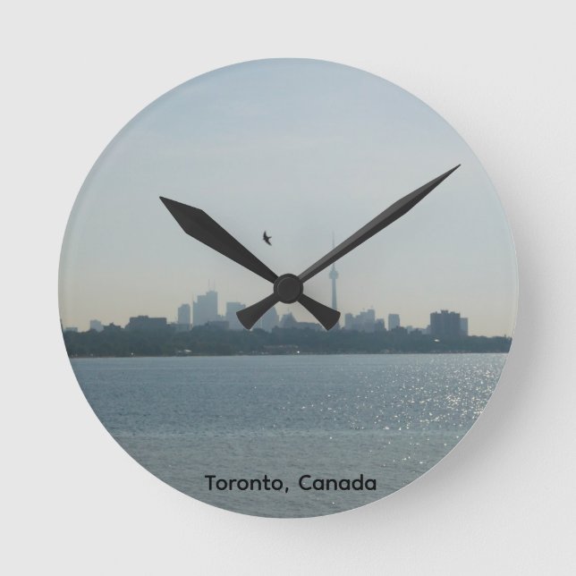 Reloj Redondo Mediano A view of Toronto Round  (Anverso)