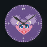 Reloj Redondo Mediano Abby Cadabby Face<br><div class="desc">Mira esta adorable cara de Abby Cadabby! © 2014 Sesame Workshop. www.sesamestreet.org</div>
