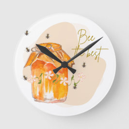 Reloj Redondo Mediano abejar lo mejor