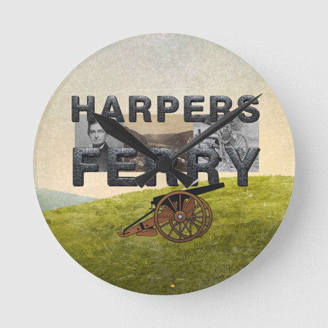 Reloj Redondo Mediano ABH Harpers Ferry (Anverso)