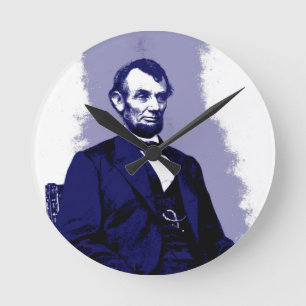 Reloj Redondo Mediano Abraham Lincoln