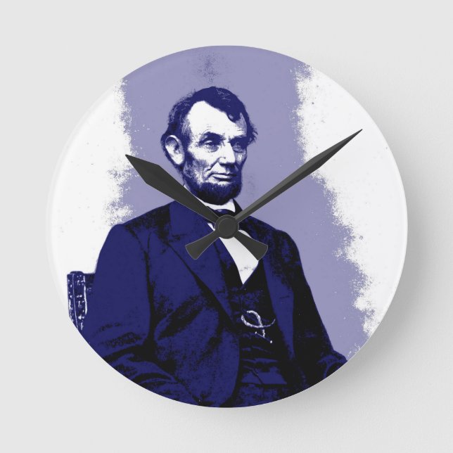 Reloj Redondo Mediano Abraham Lincoln (Anverso)