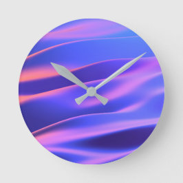 Reloj Redondo Mediano Abstract Wall Clocks - Silky Smooth