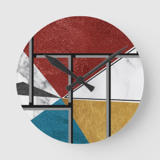 Reloj Redondo Mediano Abstracto
