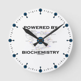 Reloj Redondo Mediano Accionado por la bioquímica (ciclo de Krebs)