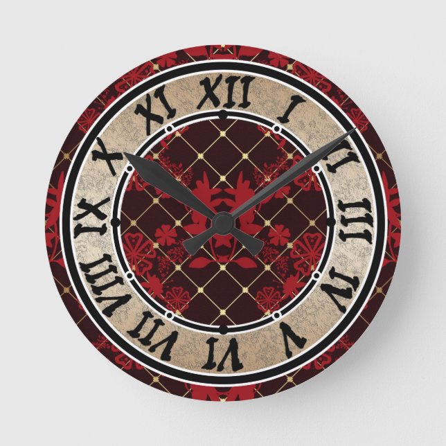 Reloj Redondo Mediano Acrylic Wall Clock (Anverso)