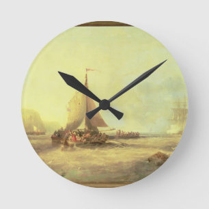 Reloj Redondo Mediano Adiós, Inglaterra justa, 1858