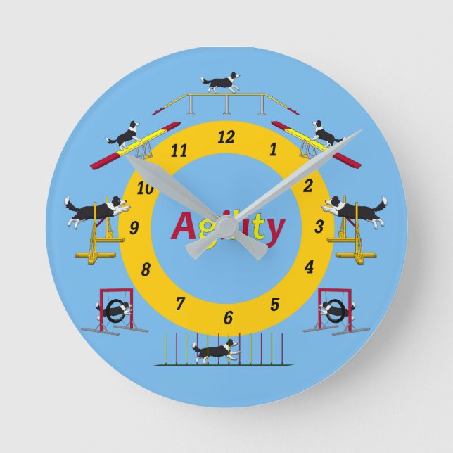 Reloj Redondo Mediano Agilityuhr (Anverso)