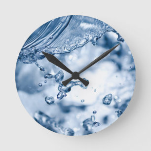 Reloj Redondo Mediano Agua de salpicadura