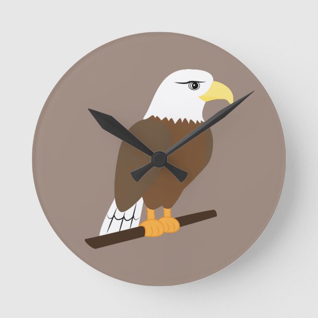 Reloj Redondo Mediano Águila (Anverso)