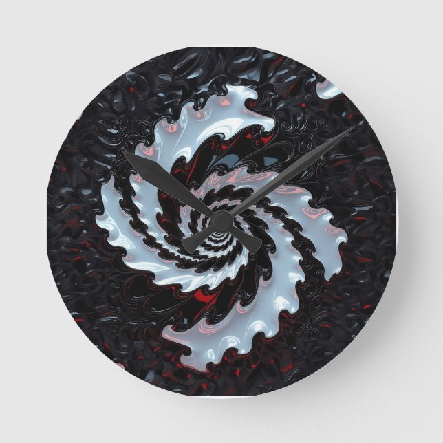 Reloj Redondo Mediano AiKo Beats™ Sonic Vector – Fracture (Anverso)