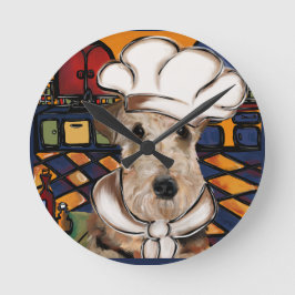 RELOJ REDONDO MEDIANO AIREDALE TERRIER