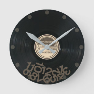 Reloj Redondo Mediano Álbum de discos WHATEVER