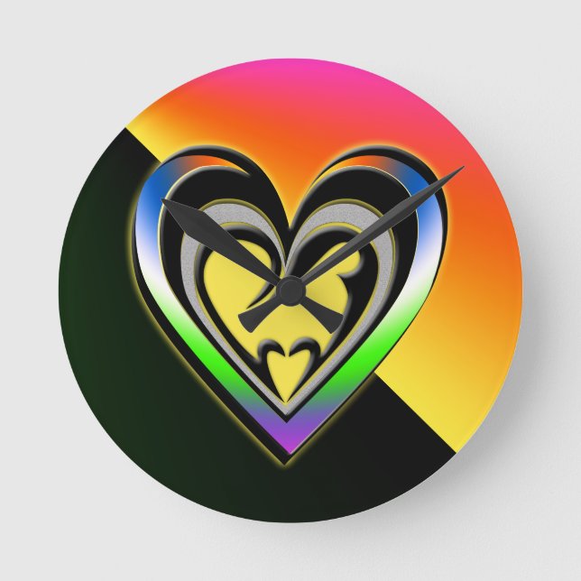 Reloj Redondo Mediano Alegría (Anverso)