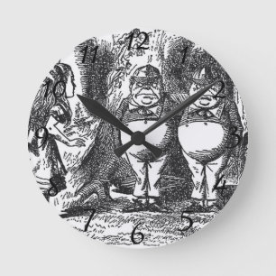 Reloj Redondo Mediano Alice en el país de las maravillas