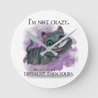 Reloj Redondo Mediano Alice en Wonderland clock.