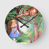 Alicia y el gato de Cheshire en el país de las