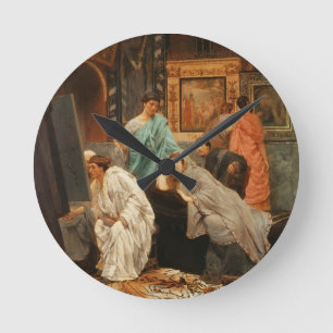 Reloj Redondo Mediano Alma-Tadema   Collector at the Time of Augustus