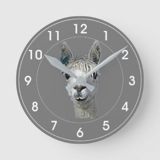 Reloj Redondo Mediano Alpaca Alpakka Alpaka Alpaga