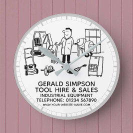 Reloj Redondo Mediano Alquiler de herramientas y equipo industrial de ve