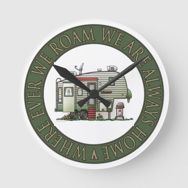 Reloj Redondo Mediano Alta tecnología 5ª rueda (Anverso)