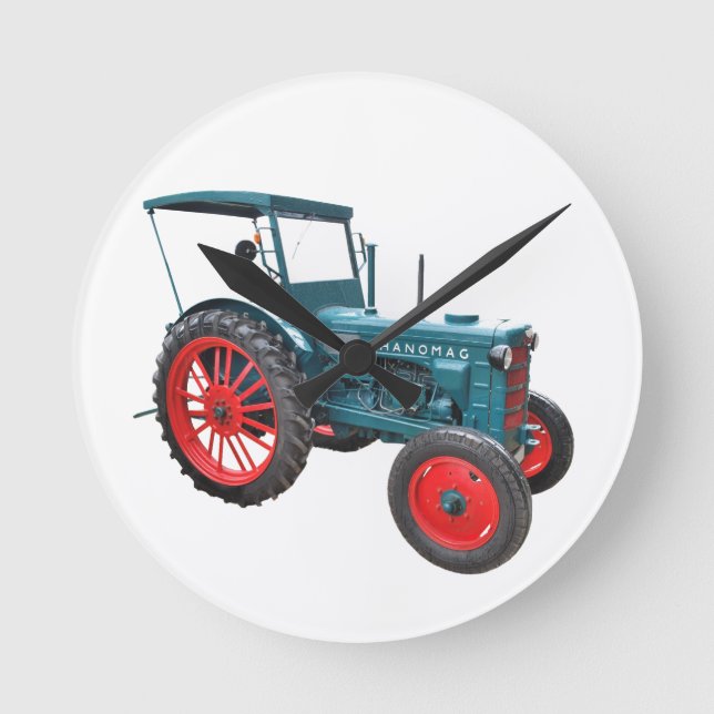 Reloj Redondo Mediano Alter Traktor (Anverso)