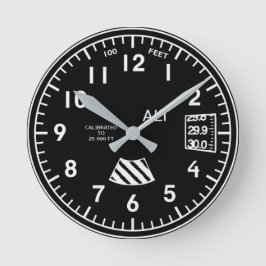 Reloj Redondo Mediano Altimeter clock