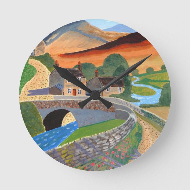 Reloj Redondo Mediano Altiplano escocés (Anverso)