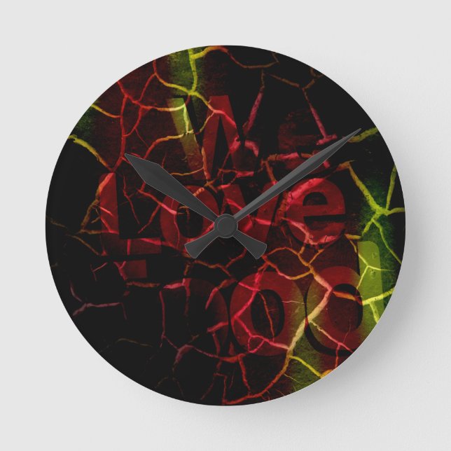 Reloj Redondo Mediano Amamos el tiempo (Anverso)