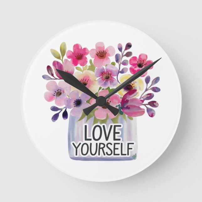 Reloj Redondo Mediano Amar (Anverso)